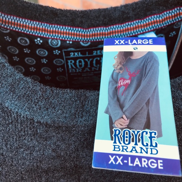 Royce Brand Women’s 2X Pullover Christmas Sweater - Picture 4 of 7